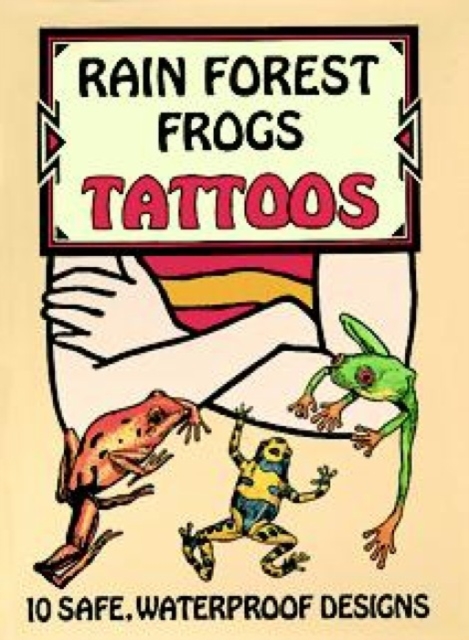 Rain Forest Frogs Tattoos, Other merchandise Book