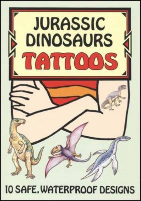 Jurassic Dinosaurs Tattoos, Other merchandise Book