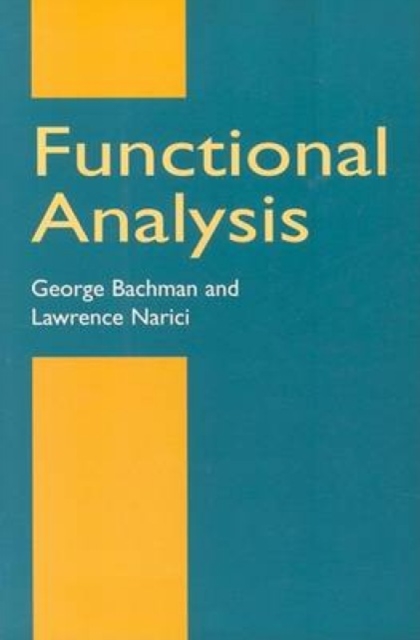 Functional Analysis, Paperback / softback Book