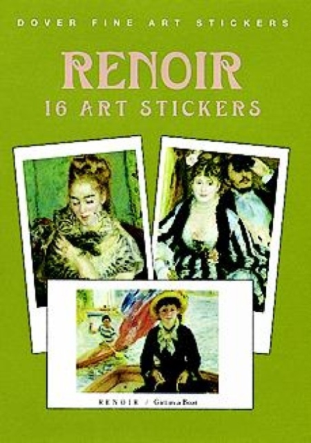 Renoir: 16 Art Stickers, Other merchandise Book