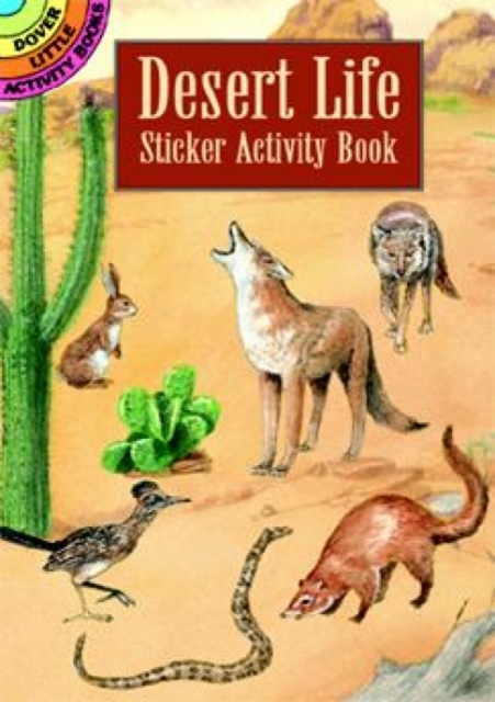 Desert Life Sticker Activity Book, Other merchandise Book
