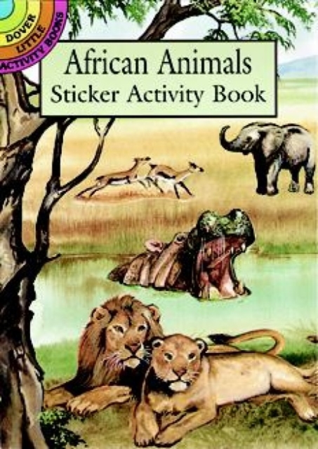 African Animals Sticker Activity Book, Other merchandise Book