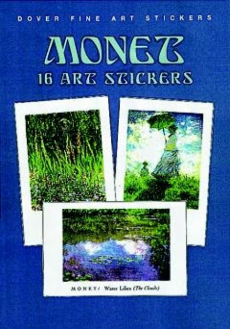 Monet : 16 Art Stickers, Other merchandise Book