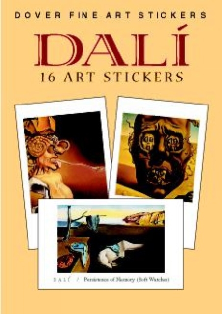 Dali: 16 Art Stickers : 16 Art Stickers, Other merchandise Book