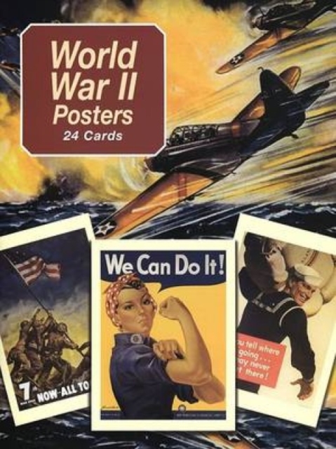 World War II Posters - 24 Art Cards, Cards Book