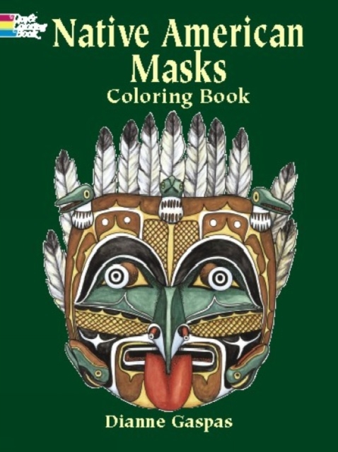 Native American Masks Coloring Book, Paperback / softback Book