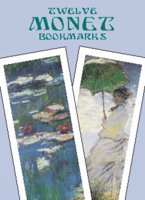 Twelve Monet Bookmarks, Other merchandise Book