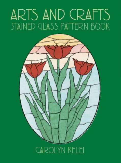 Arts & Crafts Stained Glass Pattern Book, Other merchandise Book