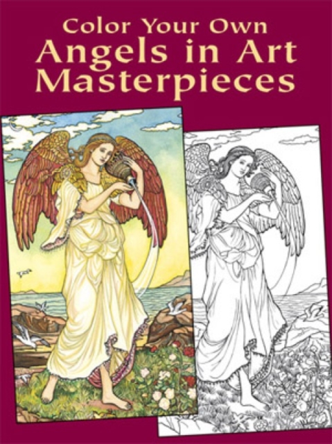 Color Your Own Angels in Art Master, Paperback / softback Book