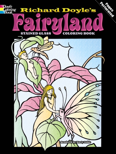 Fairyland Stained Glass Coloring Book, Other merchandise Book