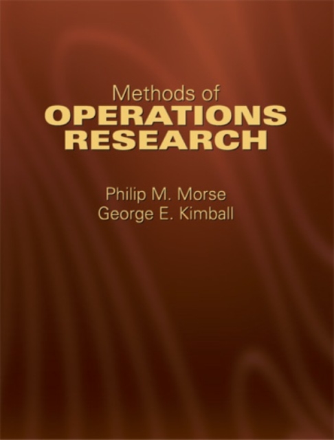 Methods of Operations Research, Paperback / softback Book