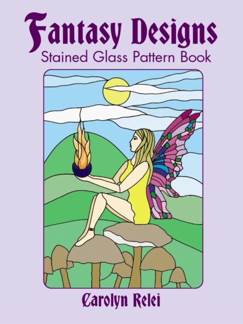 Fantasy Designs Stained Glass Pa, Other merchandise Book