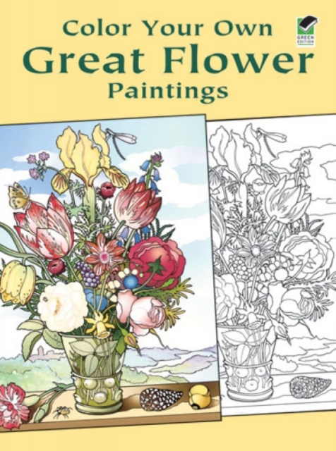 Color Your Own Great Flower Paintings, Paperback / softback Book