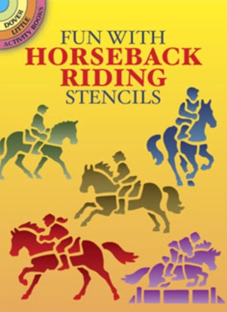 Fun with Horseback Riding Stencils, Other merchandise Book