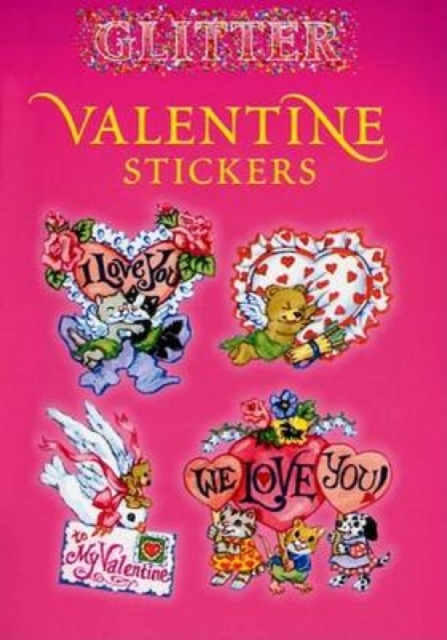 Glitter Valentine Stickers, Paperback / softback Book