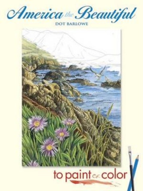 America the Beautiful to Paint or Color, Other merchandise Book