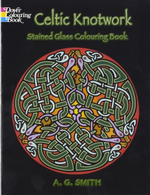 Celtic Knotwork, Stained Glass Coloring Book, Other merchandise Book