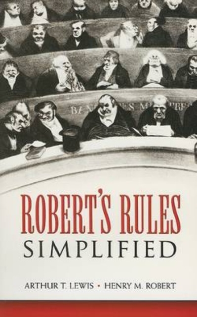 Robert's Rules Simplified, Paperback / softback Book