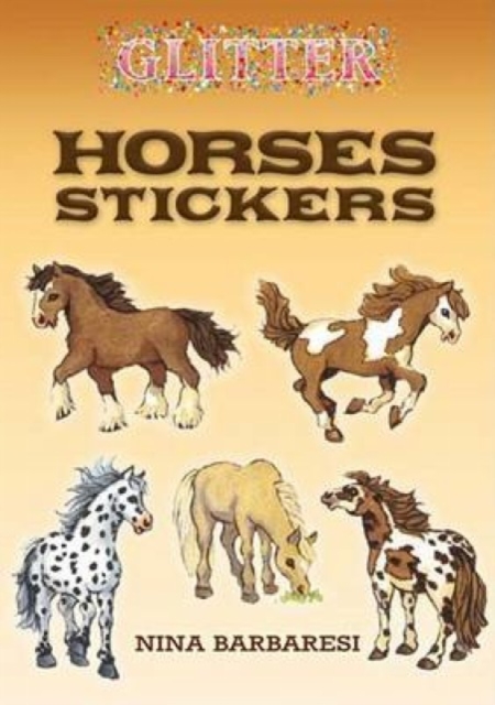 Glitter Horses Stickers, Other merchandise Book