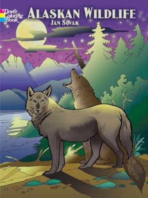 Alaskan Wildlife Coloring Book, Paperback / softback Book