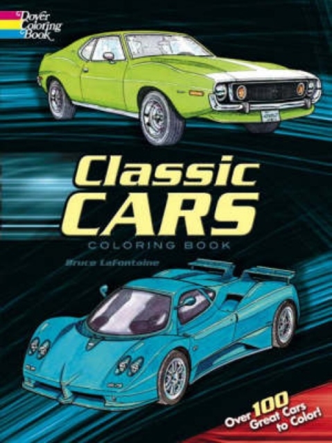 Classic Cars Coloring Book, Paperback / softback Book