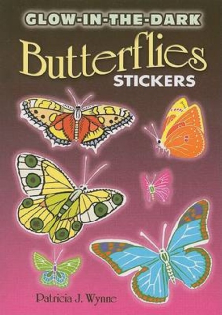 Glow-In-The-Dark Butterflies Stickers, Paperback / softback Book