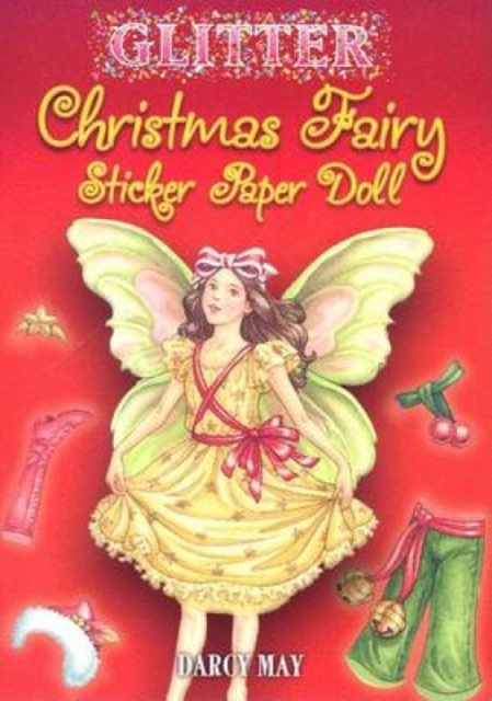 Glitter Christmas Fairy Sticker Paper Doll, Other merchandise Book