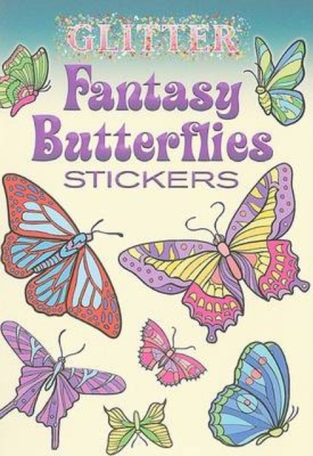 Glitter Fantasy Butterflies Stickers, Other merchandise Book
