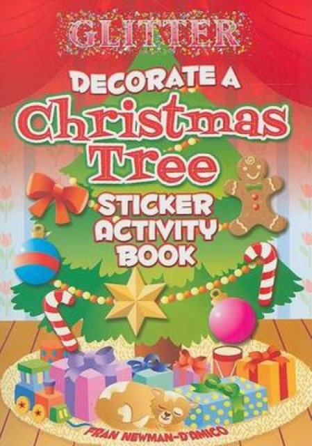 Glitter Decorate a Christmas Tree, Sticker Activity Book, Other merchandise Book