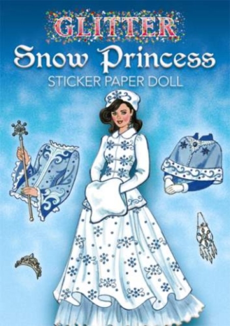 Glitter Snow Princess Sticker Paper Doll, Other merchandise Book