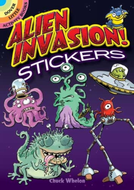 Alien Invasion! Stickers, Paperback / softback Book