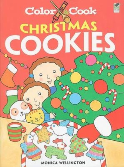 Color & Cook Christmas Cookies, Paperback / softback Book