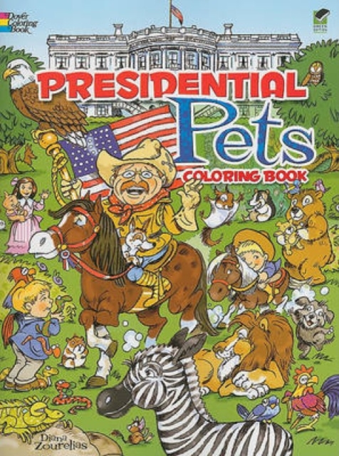 Presidential Pets Coloring Book, Paperback / softback Book