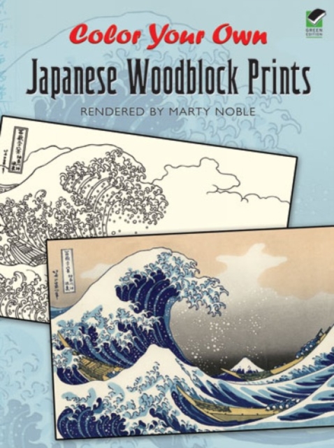 Color Your Own Japanese Woodblock Prints, Paperback / softback Book
