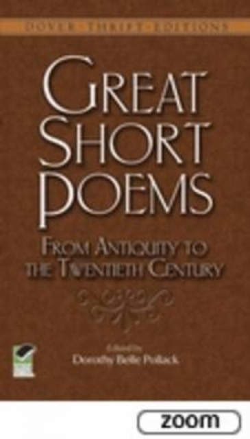 Great Short Poems from Antiquity to the Twentieth Century, Paperback / softback Book