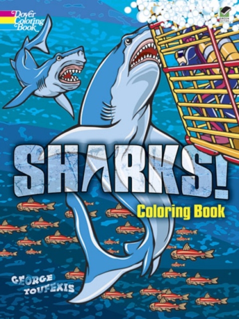 Sharks! Coloring Book, Paperback / softback Book