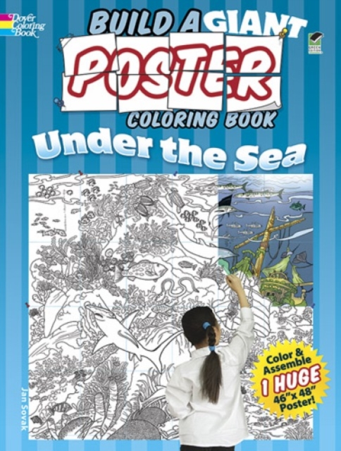 Build a Giant Poster Coloring Book--Under the Sea, Paperback / softback Book