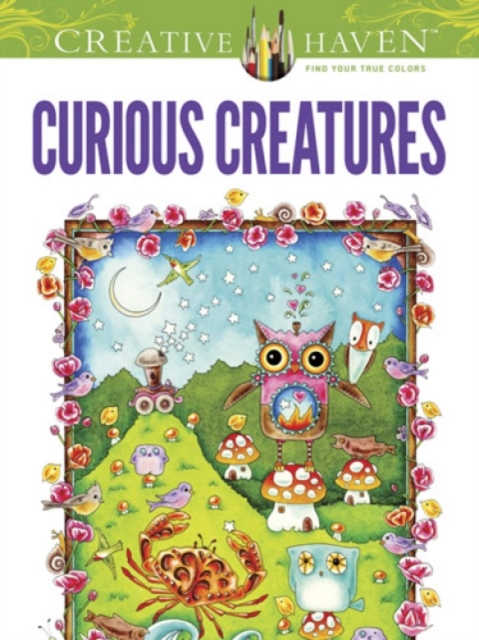 Creative Haven Curious Creatures Coloring Book, Paperback / softback Book