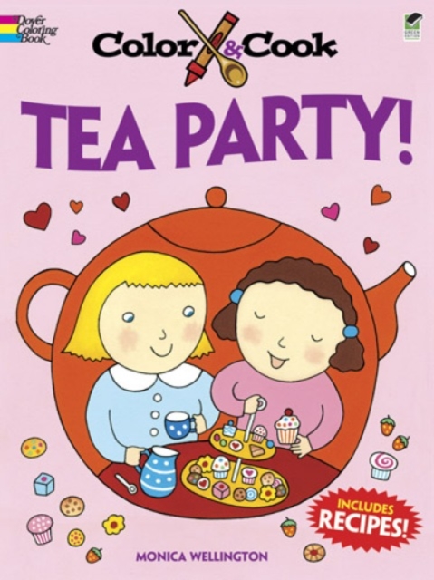 Color & Cook Tea Party!, Paperback / softback Book
