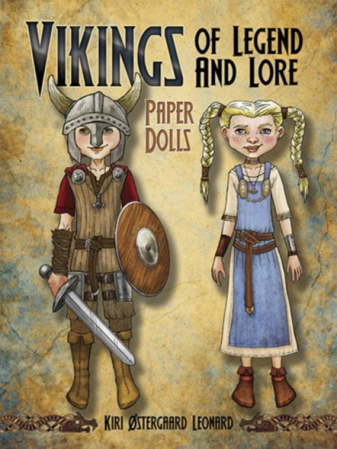 Vikings of Legend and Lore Paper Dolls, Paperback / softback Book