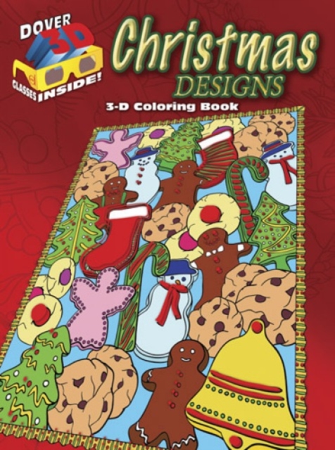 3-D Coloring Book - Christmas Designs, Paperback / softback Book