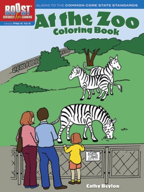 Boost at the Zoo Coloring Book, Paperback / softback Book