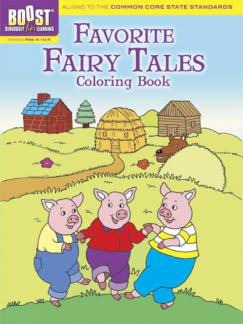 Boost Favorite Fairy Tales Coloring Book, Paperback / softback Book