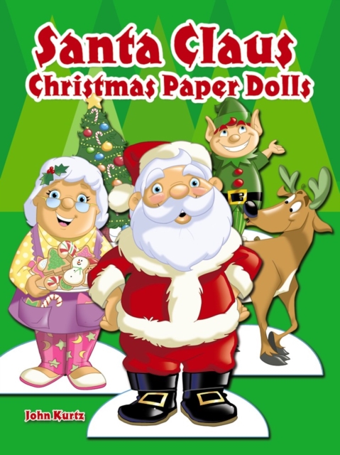 Santa Claus Christmas Paper Dolls, Paperback / softback Book