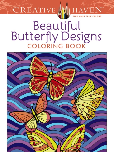 Creative Haven Beautiful Butterfly Designs Coloring Book, Paperback / softback Book