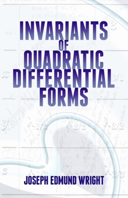 Invariants of Quadratic Differential Forms, Paperback / softback Book