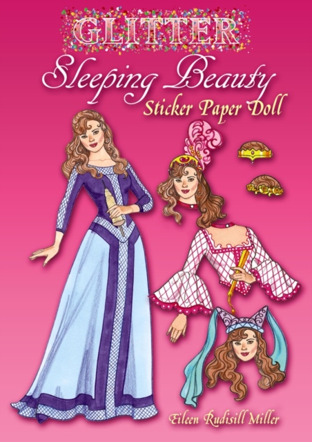Glitter Sleeping Beauty Sticker Paper Doll, Paperback / softback Book
