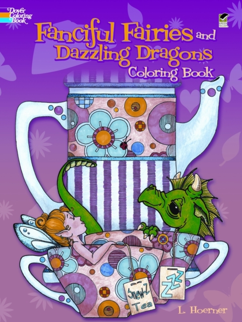 Fanciful Fairies and Dazzling Dragons Coloring Book, Paperback / softback Book