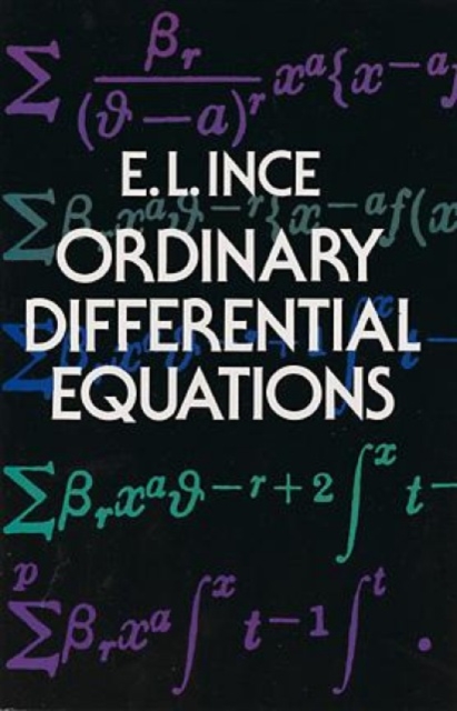 Ordinary Differential Equations, Paperback / softback Book