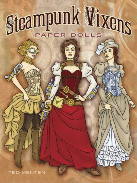 Steampunk Vixens Paper Dolls, Paperback / softback Book